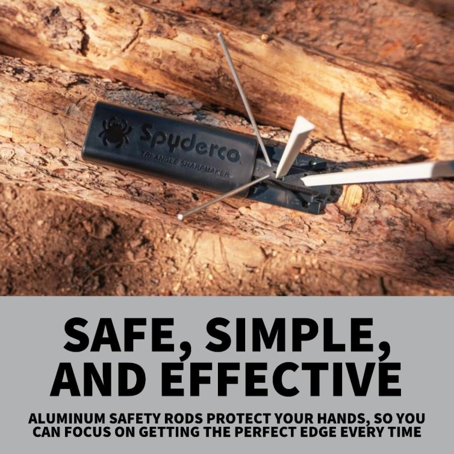 Spyderco スパイダルコ 三角形シャープメーカー ナイフ研ぎ器 204MF