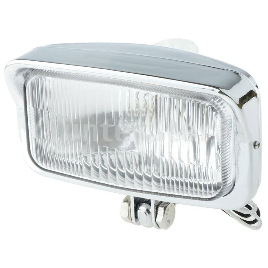 ユニバーサル 12V オートバイ スクエア LED型スポットライト ヘッド