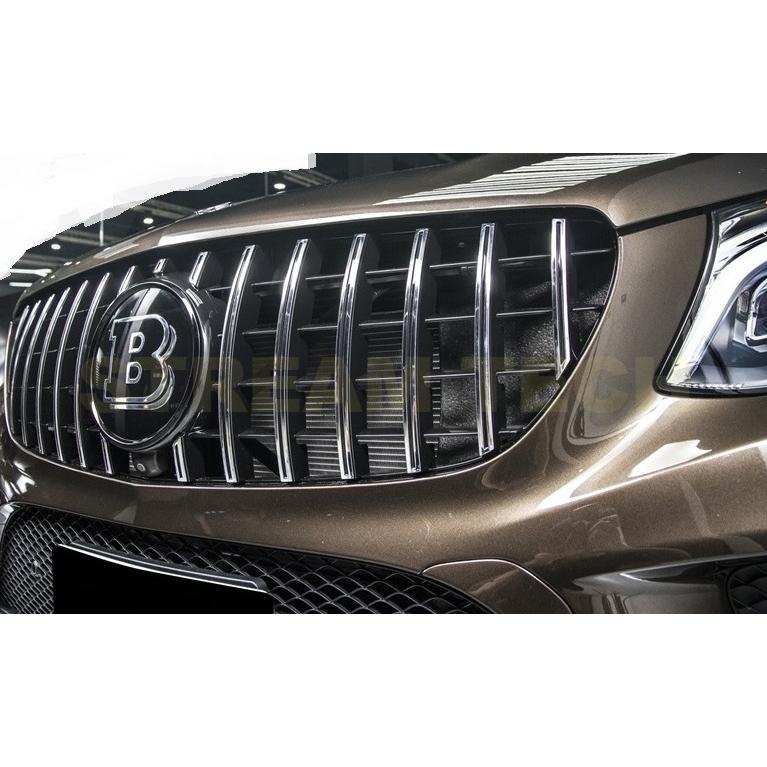 W166/C292 GLE350/GLE43用 パナメリカーナグリル ブラック W166/C292