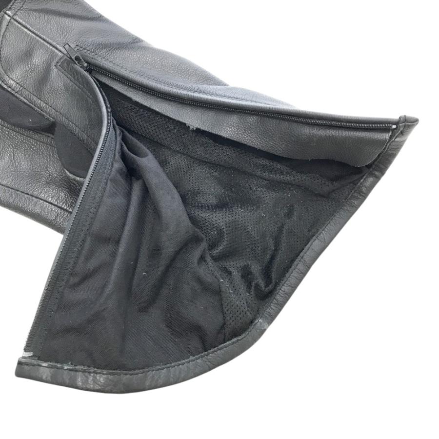 HYOD 本革パンツ 裏メッシュ 黒 3L HYOD ヒョウドウ レザーパンツ