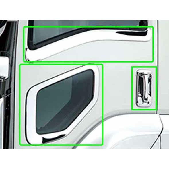 ギガ メッキドアパネルセット いすゞ純正部品 2PG-CYL77C-VX-〜 パーツ