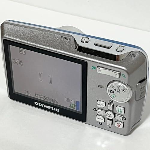 OLYMPUS デジタルカメラ μ750 スカイブルー μ-750 BLU : 中古