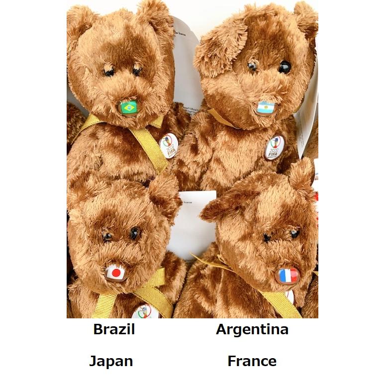 くまぬいぐるみ Ty社ビーニーズベイビーズ 2002FIFAワールドカップ
