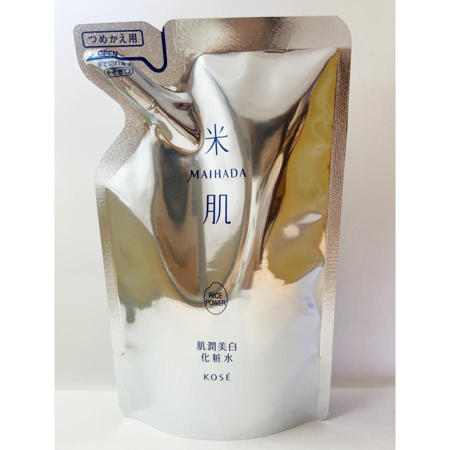 米肌（MAIHADA） コーセー 肌潤美白化粧水 つめかえ用 110mL : サマー