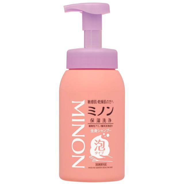 MINON ミノン 全身シャンプー 泡タイプ 500ML : サンドラッグe-shop