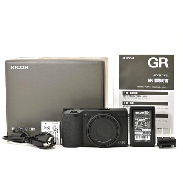 良品＞RICOH GR IIIx｜高級コンパクトデジタルカメラ｜シャッター数