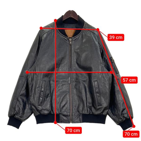 PABLO VINCI パブロヴィンチ 24AW レザー ボンバー ジャケット Leather