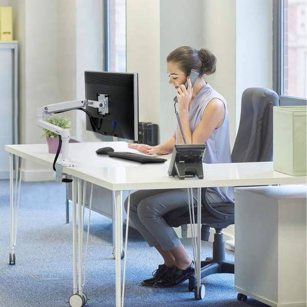 エルゴトロン（ergotron） LX デスクマウント モニターアーム ホワイト