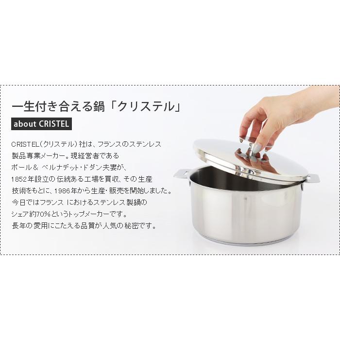 CRISTEL（クリステル） 鍋 ウルトラル フライパン 20cm ふた・ハンドル