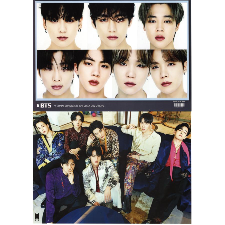 BTS グッズ ポスター 10枚セット A4サイズ 10P K-POP : スター
