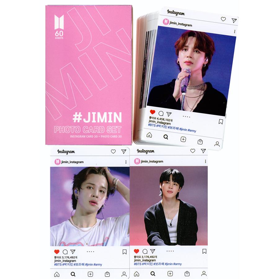 BTS ジミン グッズ スペシャルフォトカードセット 60枚 トレカ カード