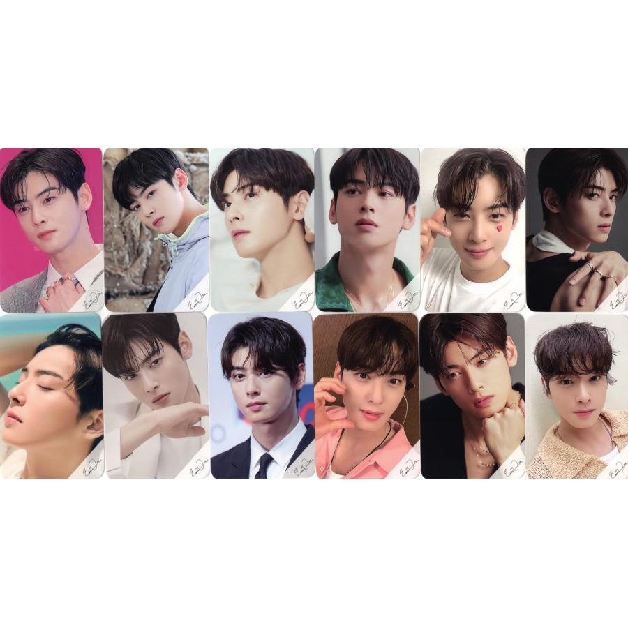 チャウヌ グッズ フォトメッセージカード （ブックマーク、タグ) 30枚