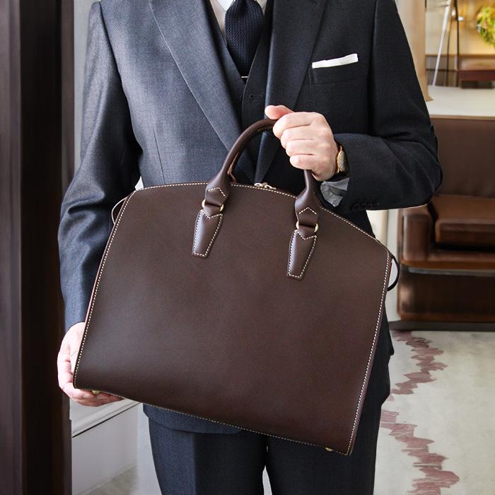 PORCO ROSSO（ポルコロッソ） ビジネスバッグ メンズ レディース 本革