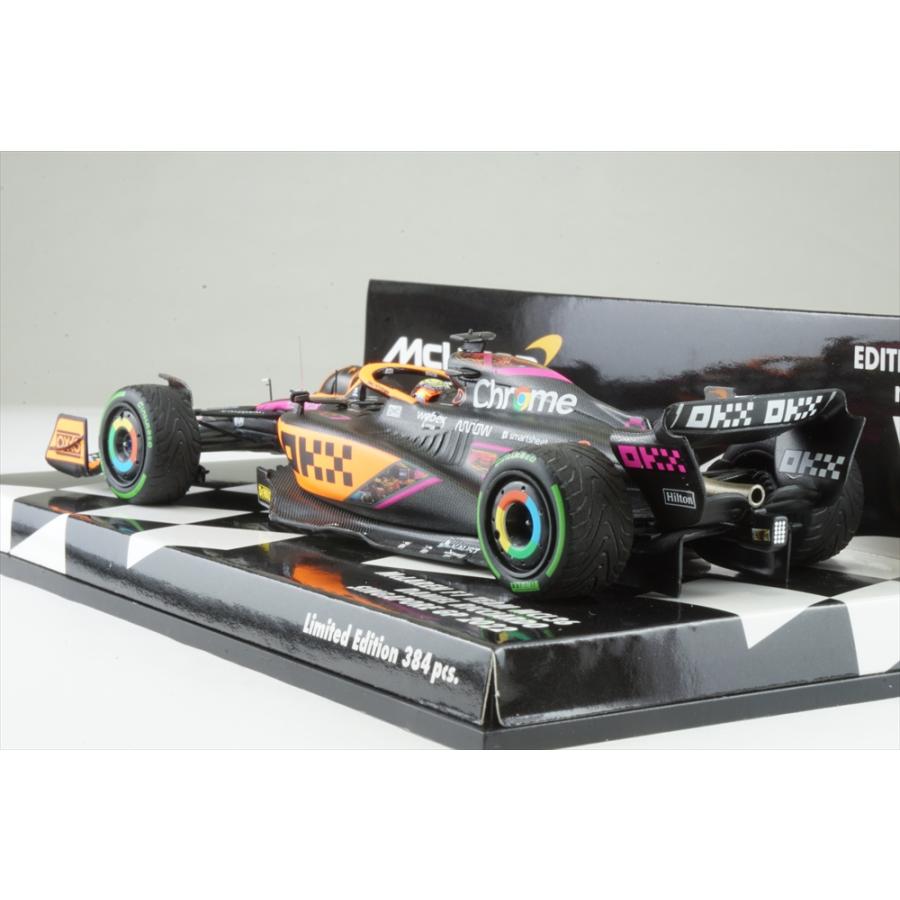 ミニチャンプス 1/43 マクラーレン MCL36 No.3 2022 F1 シンガポールGP