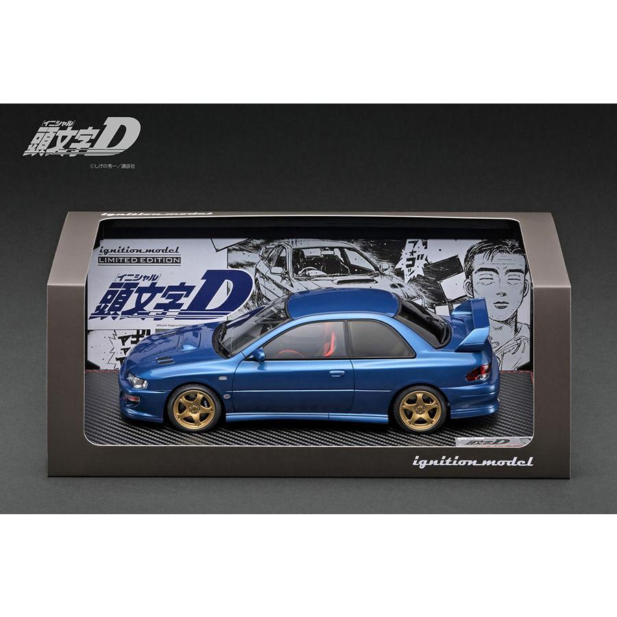 イグニッションモデル 1/18 頭文字D スバル インプレッサ WRX type R