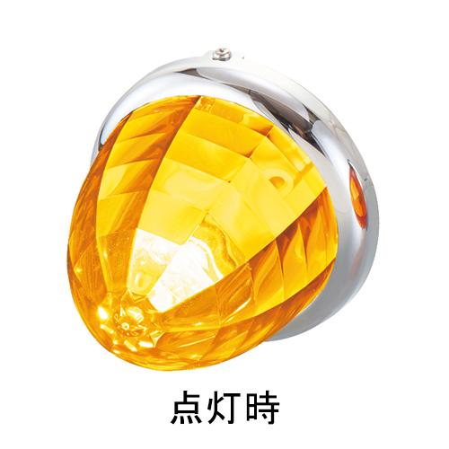 pa-man マーカーランプ DC24V イエローレンズ 10個入 軽量 防水