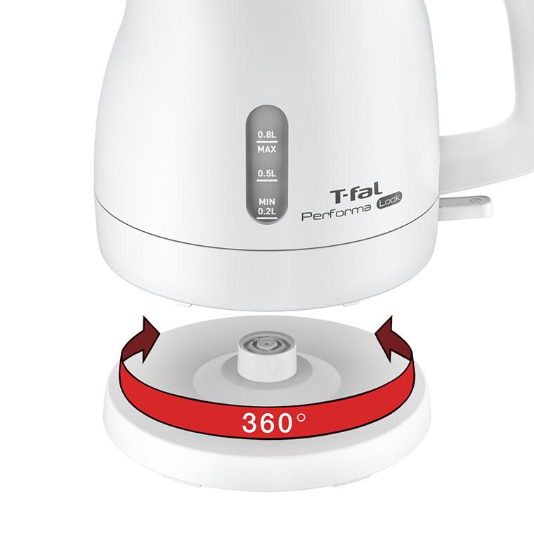 T-fal（ティファール） 電気ケトル パフォーマ ロック 0.8L KO1611JP