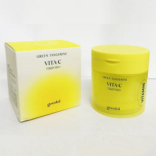 goodal グーダル グリーンタンジェリン ビタC トナーパッド(140ml・70