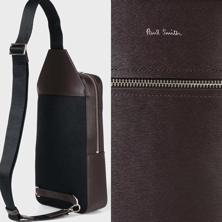 Paul Smith（ポール・スミス） ボディバッグ ストローグレインレザー