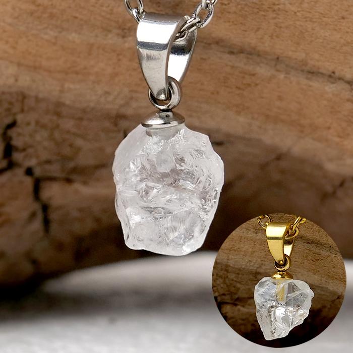 金属アレ対応 (108. ロシア産 フェナカイト 原石 ペンダントトップ