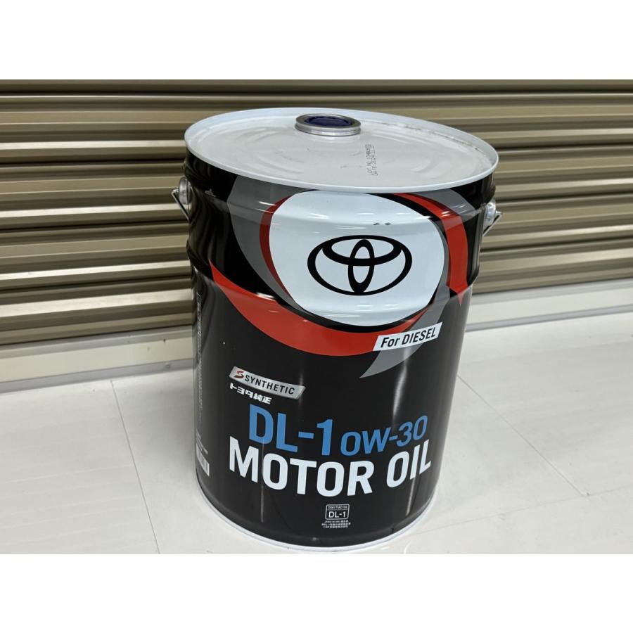 トヨタ（TOYOTA） 【超特価 在庫商品】トヨタ純正 DL-1 0W-30 20L
