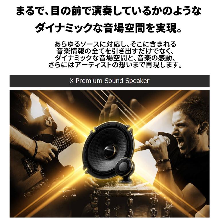 ALPINE（アルパイン） アルパイン製 17cm セパレート2ウェイスピーカー