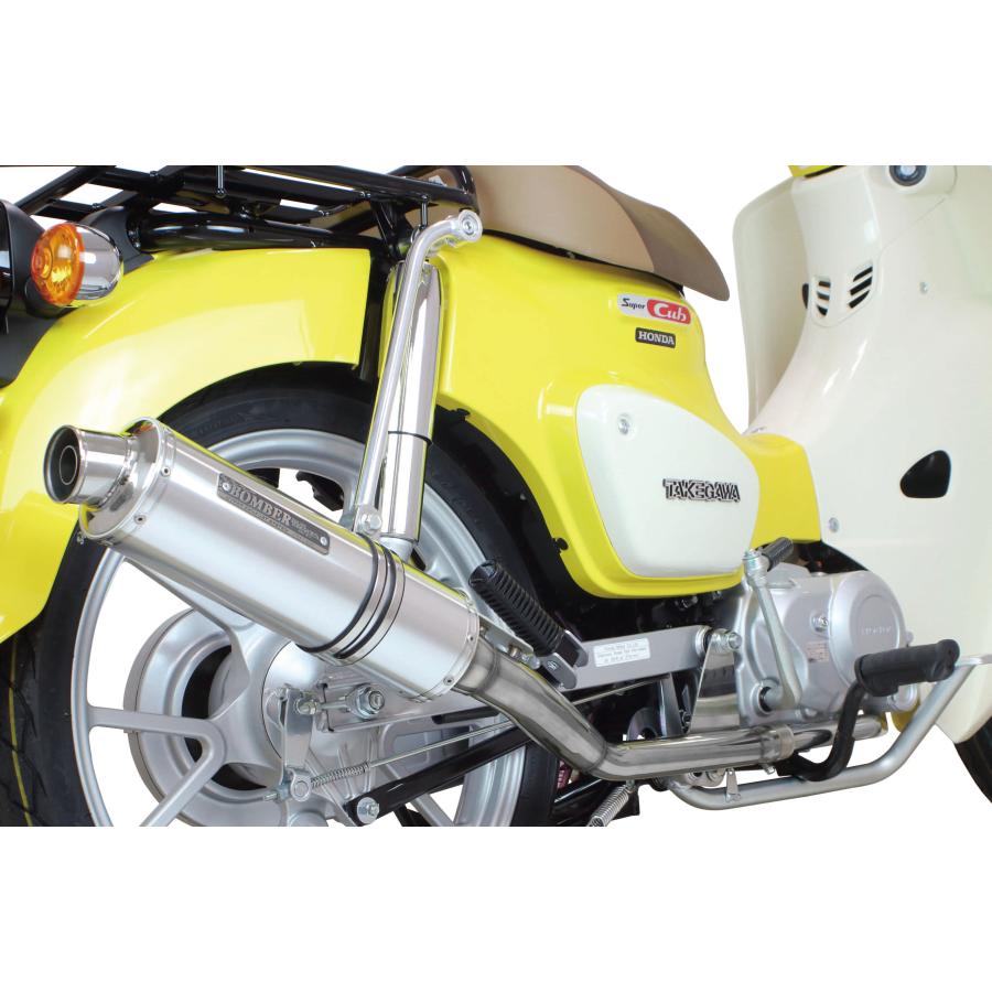 スペシャルパーツ武川 武川 04-02-0370 ボンバーマフラー(政府認証