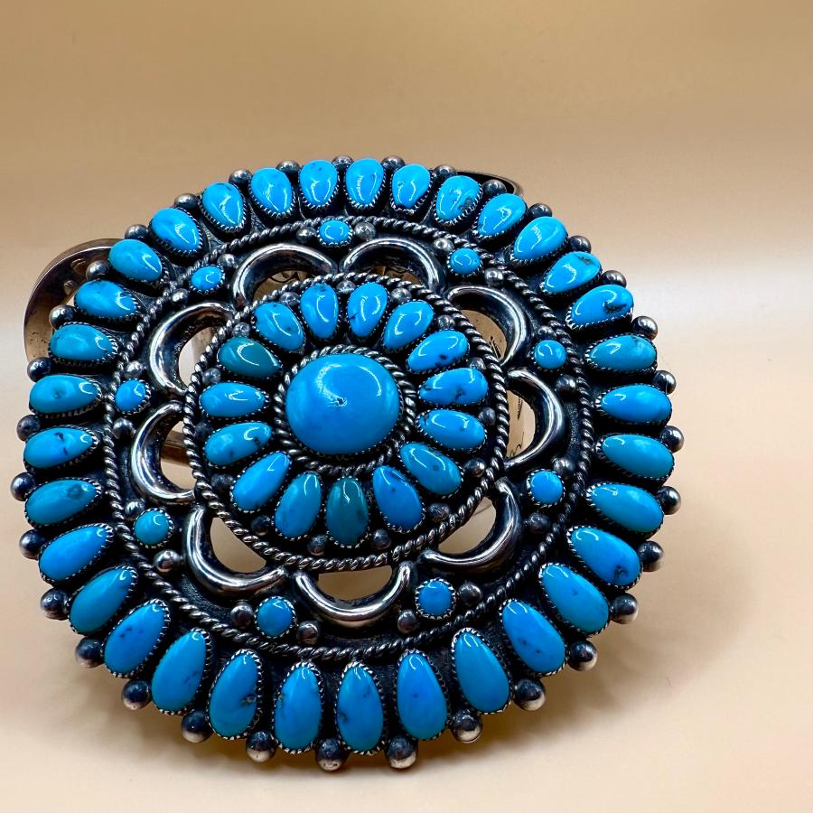 ヴィンテージ クラスターターコイズペンダント アリスクアム