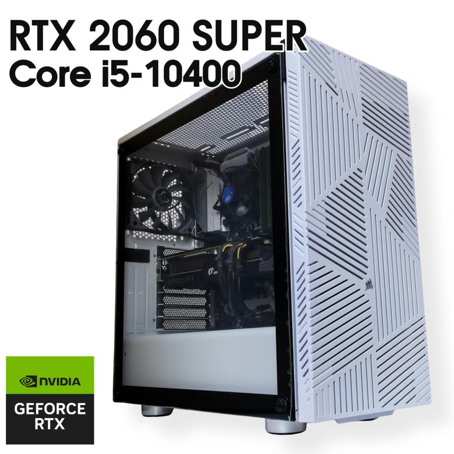 自作ゲーミングPC/Core i5-8400/16GB/RTX2060Super 【公式通販】