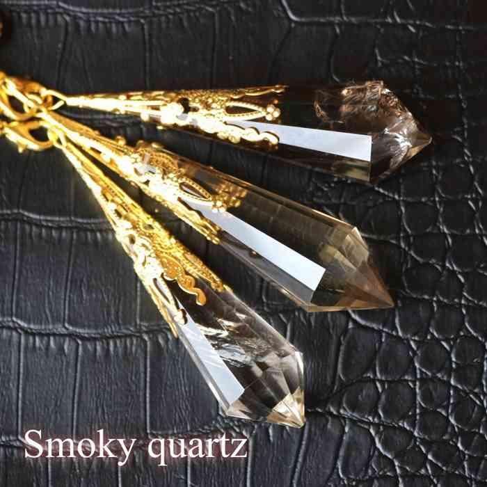 ペンデュラム 1点 水晶 シトリン アメジスト ローズクォーツ 振り子