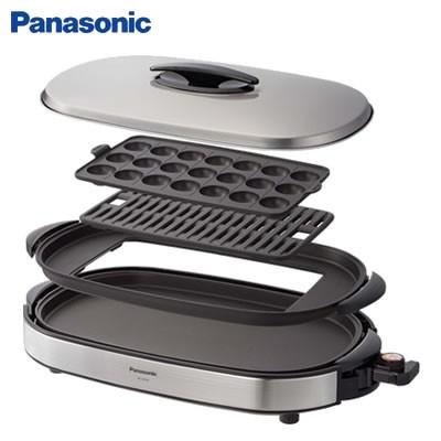 Panasonic（パナソニック） ホットプレート プレート3枚 NF-W300-S