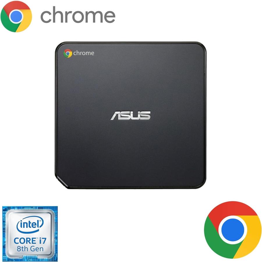 ASUS デスクトップPC エイスース Chromebox-3/Chrome OS/Core i7-8550U