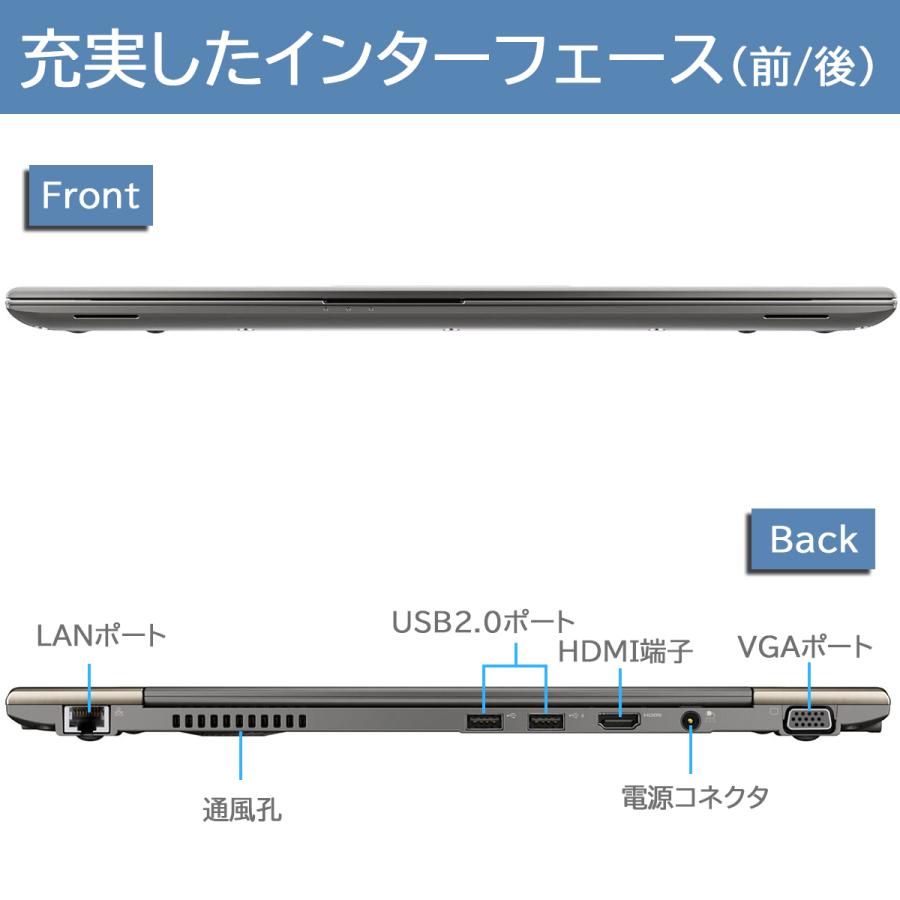 TOSHIBA（東芝） 超軽量・薄型 ノートPC R632/MS Office 2021/第3世代