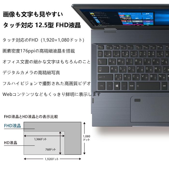 TOSHIBA（東芝） TOSHIBA DynaBook VC72 12.5インチ メモリ4GB