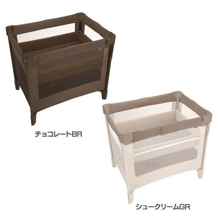 アップリカ（Aprica） ベビーベッド 折りたたみ 持ち運び キャスター