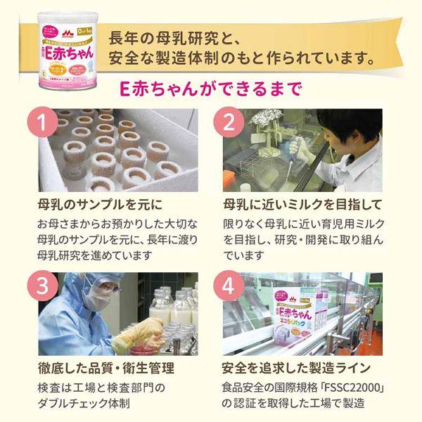 森永乳業 粉ミルク e赤ちゃん ミルク E赤ちゃん エコらくパック