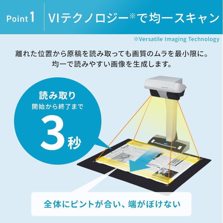 富士通（FUJITSU） スキャナー SV600 A3 A4 ScanSnap スキャンスナップ