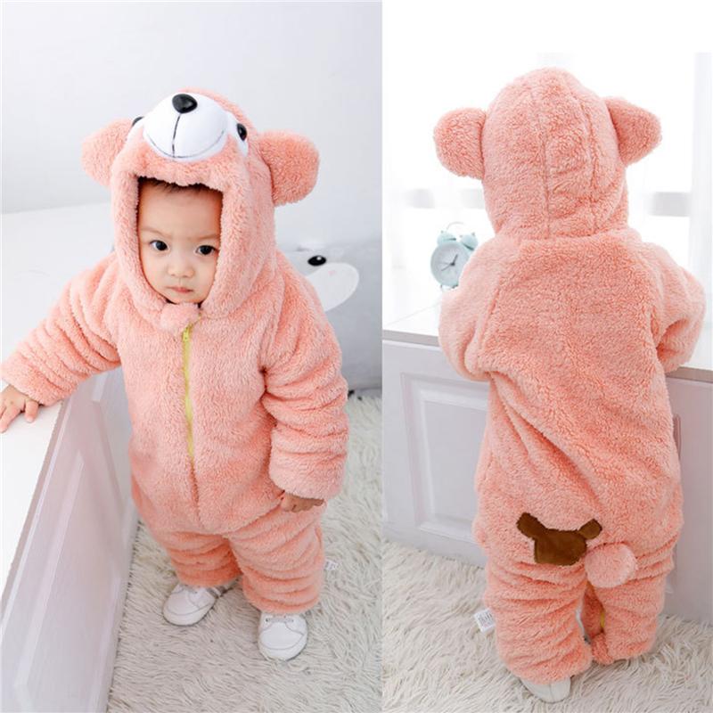 ダッフィー 着ぐるみ ベビー服 カバーオール 赤ちゃん ロンパース 冬