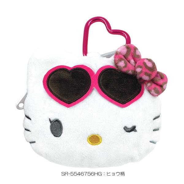 ハローキティ カラビナ付き ぬいぐるみ ファスナー マスコット