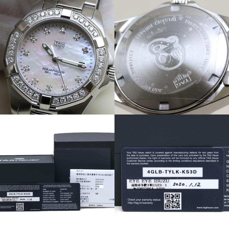 TAG HEUER（タグ・ホイヤー） アクアレーサー 11Pダイヤ ダイヤベゼル