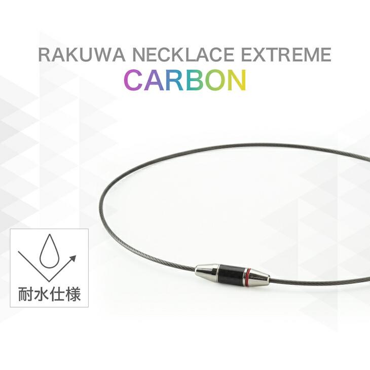 Phiten（ファイテン） RAKUWAネックレス EXTREME カーボン