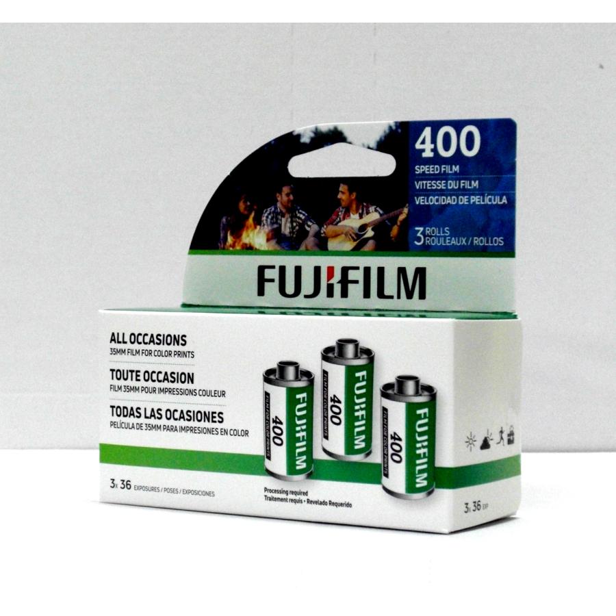 FUJIFILM（フジフイルム） 富士フイルム FUJIFILM 400 36枚撮り 3本