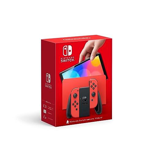 Nintendo Switch（有機ELモデル） マリオレッド : plusa - 通販