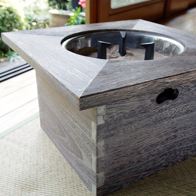 増田屋 桐火鉢 きりひばち 道具セット 火鉢 ひばち 炭 和風 インテリア