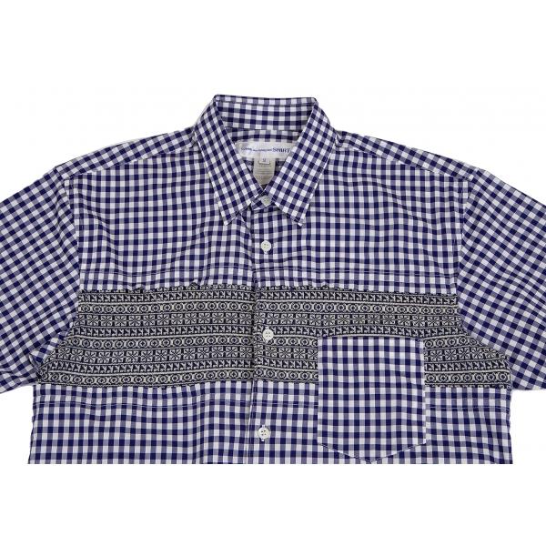 COMME des GARCONS SHIRT コムデギャルソン シャツCOMME ニット切替