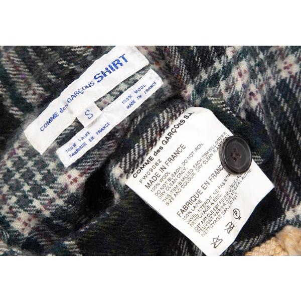 COMME des GARCONS SHIRT コムデギャルソン シャツCOMME ウール縮絨