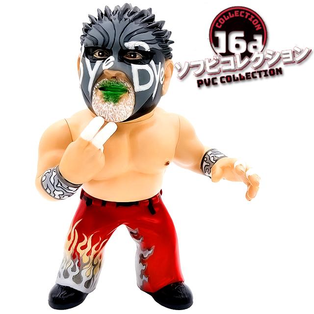 爆買 16dソフビコレクション グレート・ムタ[黒/ByeBye引退Ver.] (HAO