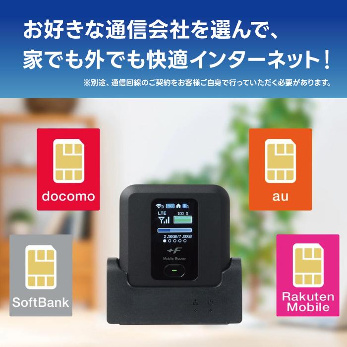 富士ソフト FS030WMB1 +F FS030Wクレードルセット SIMフリー モバイル