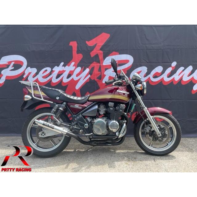 プリティー KAWASAKI ゼファー400/χ【極】黒 42.7π タイプ3 マフラー