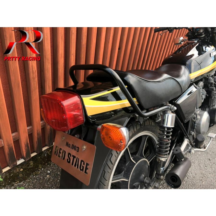 Z400FX タンデムバー 黒 : PRETTYRACING Yahoo!ショップ - 通販